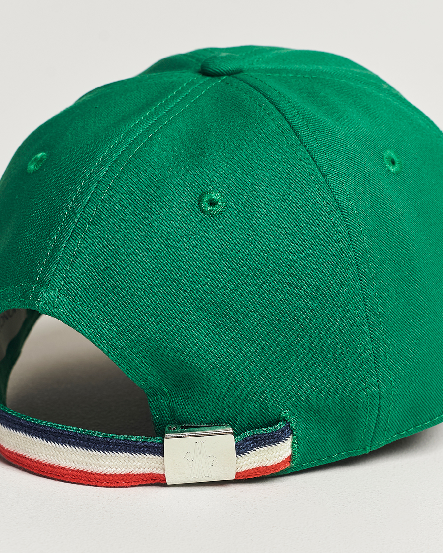 Herre | Moncler Baseball Cap Emerald Green | Moncler | Baseball Cap Emerald Green