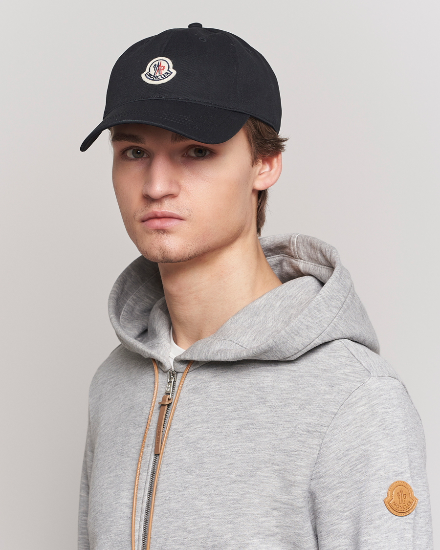 Men | Moncler | Moncler | Baseball Cap Black