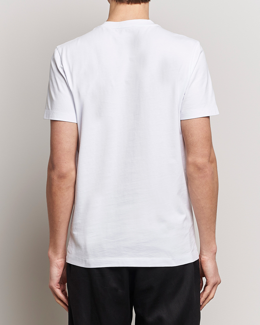Herre | T-Shirts | Moncler | Lettering Logo T-Shirt White