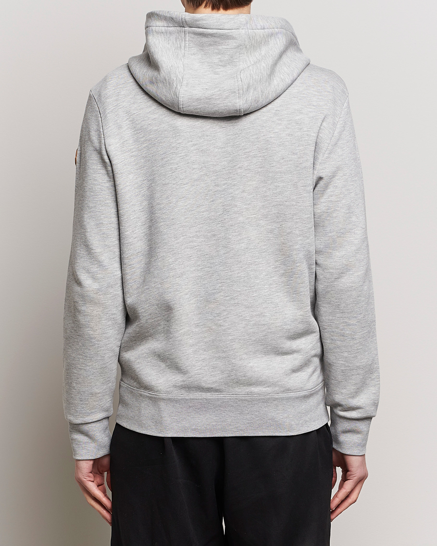 Herre | Gensere | Moncler | Full Zip Hoodie Light Grey