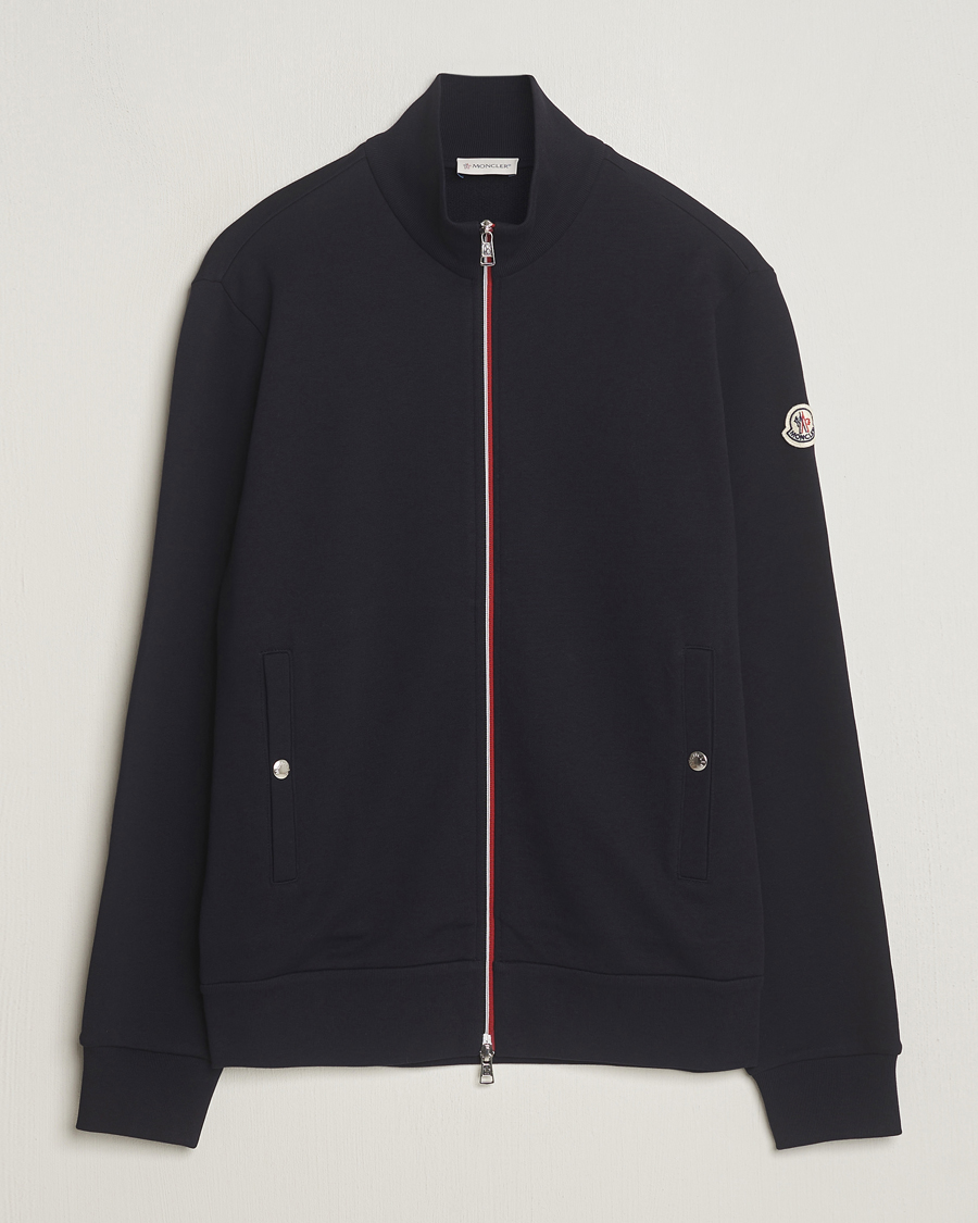 Herre | Gensere | Moncler | Full Zip Cardigan Navy