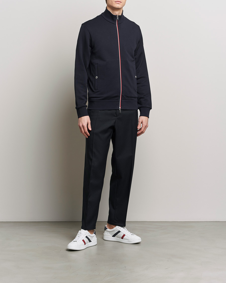 Herre | Gensere | Moncler | Full Zip Cardigan Navy