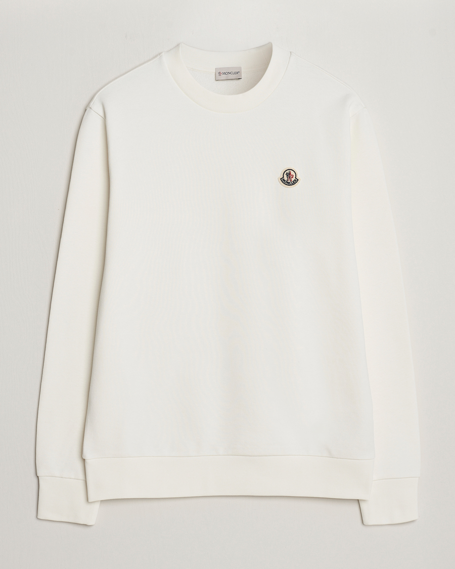 Herre | Gensere | Moncler | Logo Sweatshirt Off White