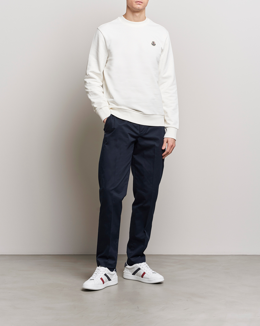 Herre | Gensere | Moncler | Logo Sweatshirt Off White