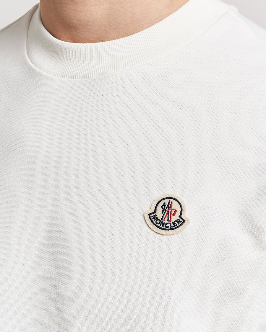 Herre | Gensere | Moncler | Logo Sweatshirt Off White