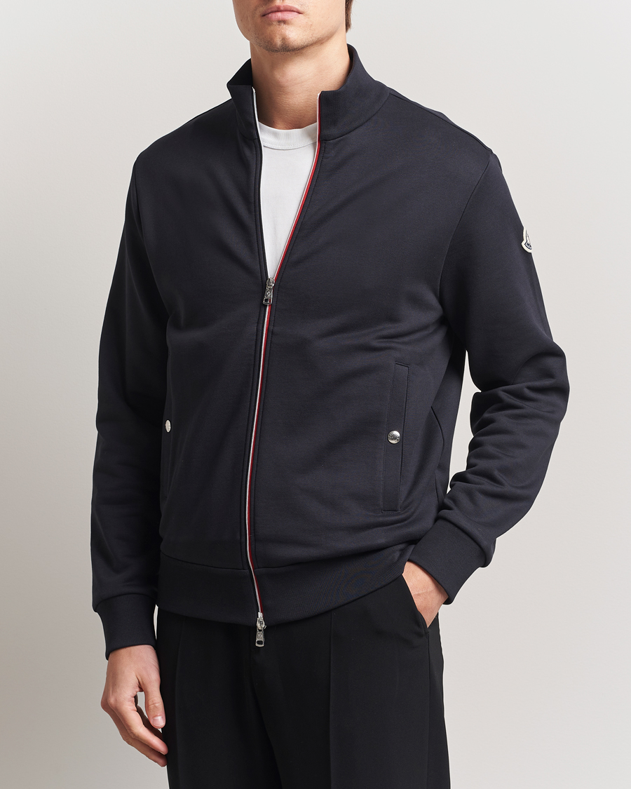 Herre | Gensere | Moncler | Full Zip Cardigan Navy