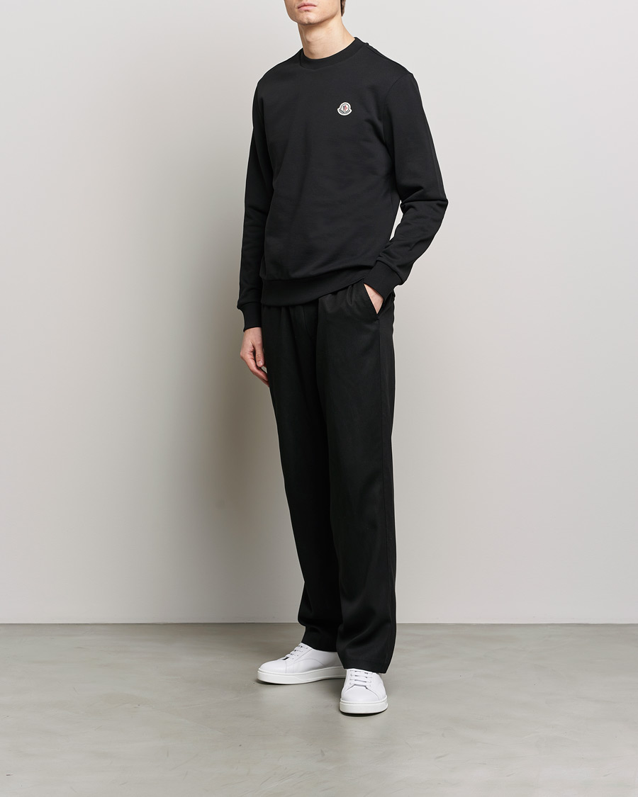 Herre | Gensere | Moncler | Logo Sweatshirt Black
