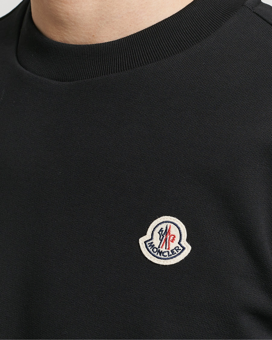 Herre | Gensere | Moncler | Logo Sweatshirt Black