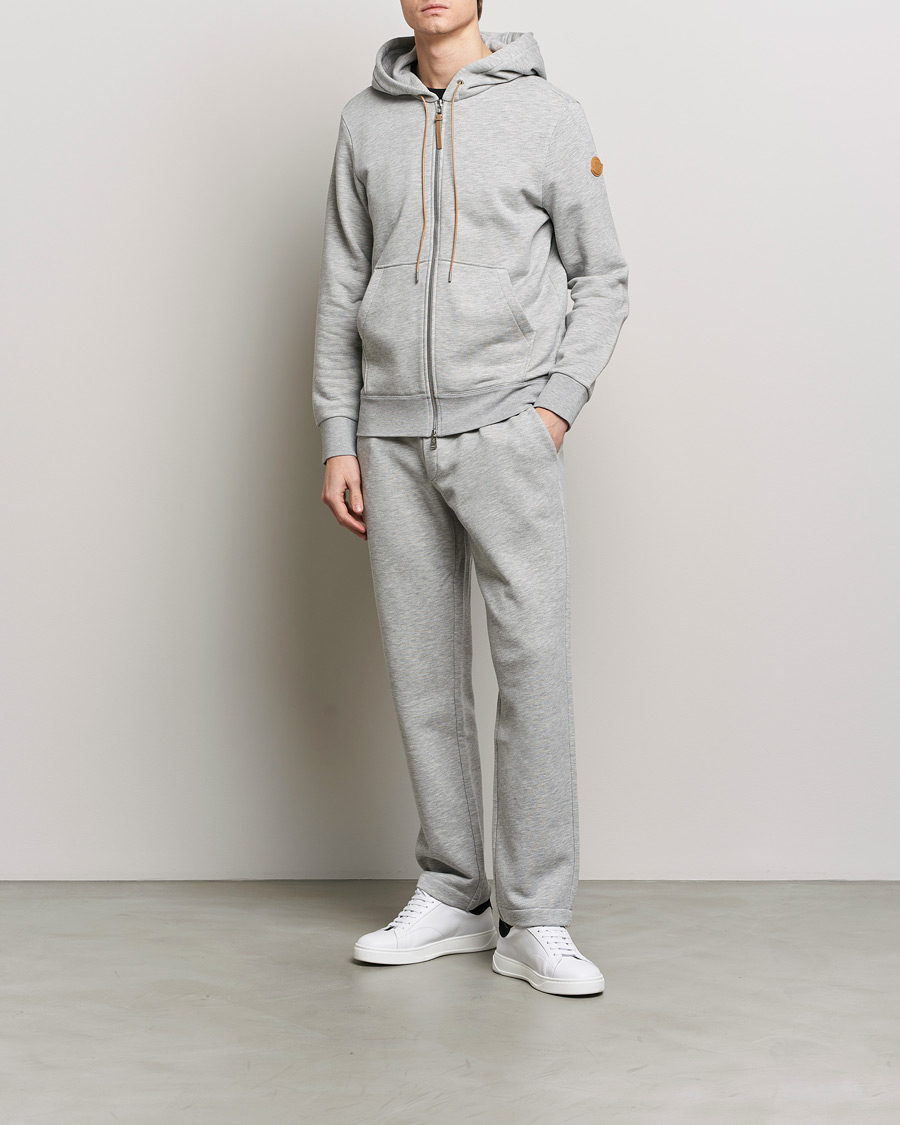 Herre | Bukser | Moncler | Cotton Sweatpants Light Grey