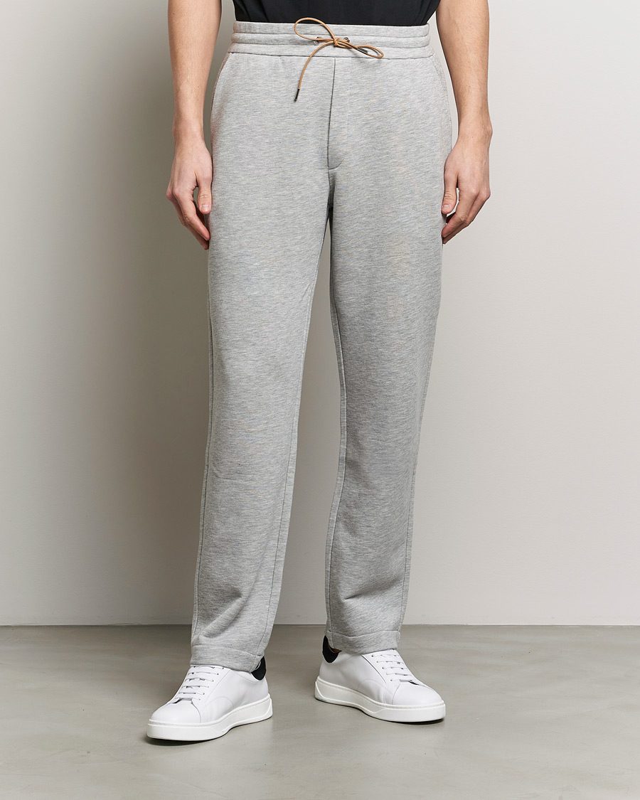 Herre | Klær | Moncler | Cotton Sweatpants Light Grey