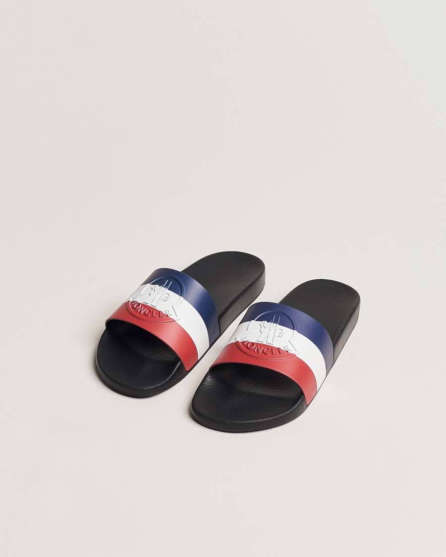 Herre | Moncler Basile Slides Black | Moncler | Basile Slides Black