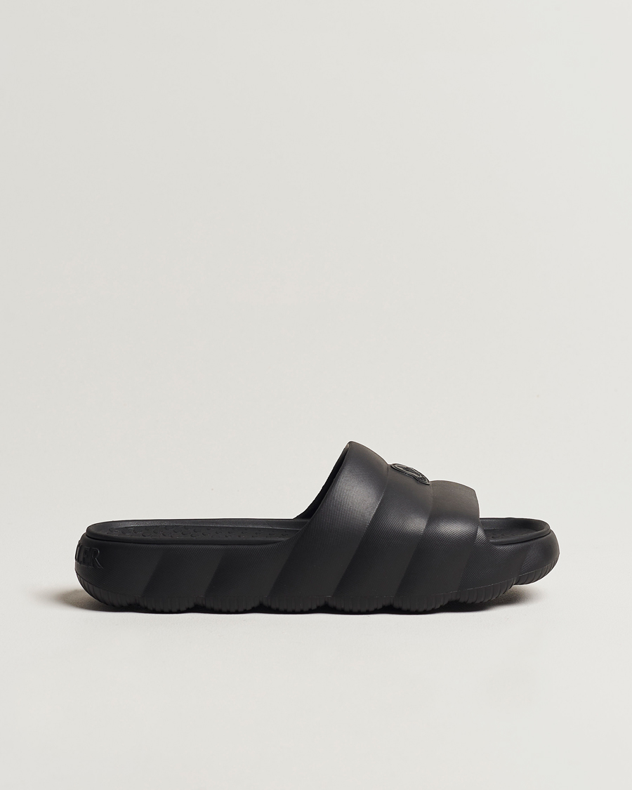 Herre | Moncler Lilo Slides Black | Moncler | Lilo Slides Black