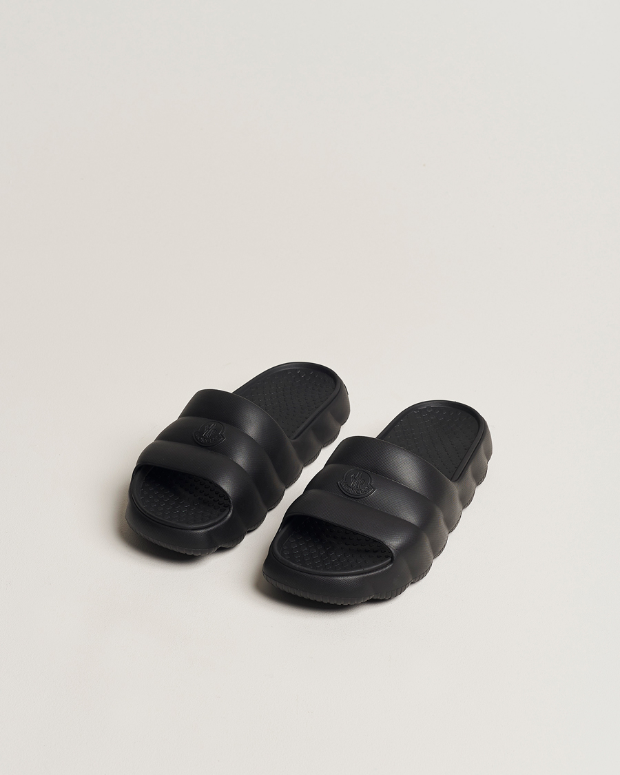 Herre | Moncler Lilo Slides Black | Moncler | Lilo Slides Black