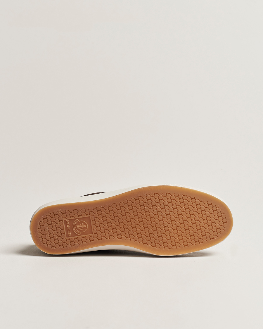 Herre | Moncler Monclub Low Sneakers Dark Brown | Moncler | Monclub Low Sneakers Dark Brown