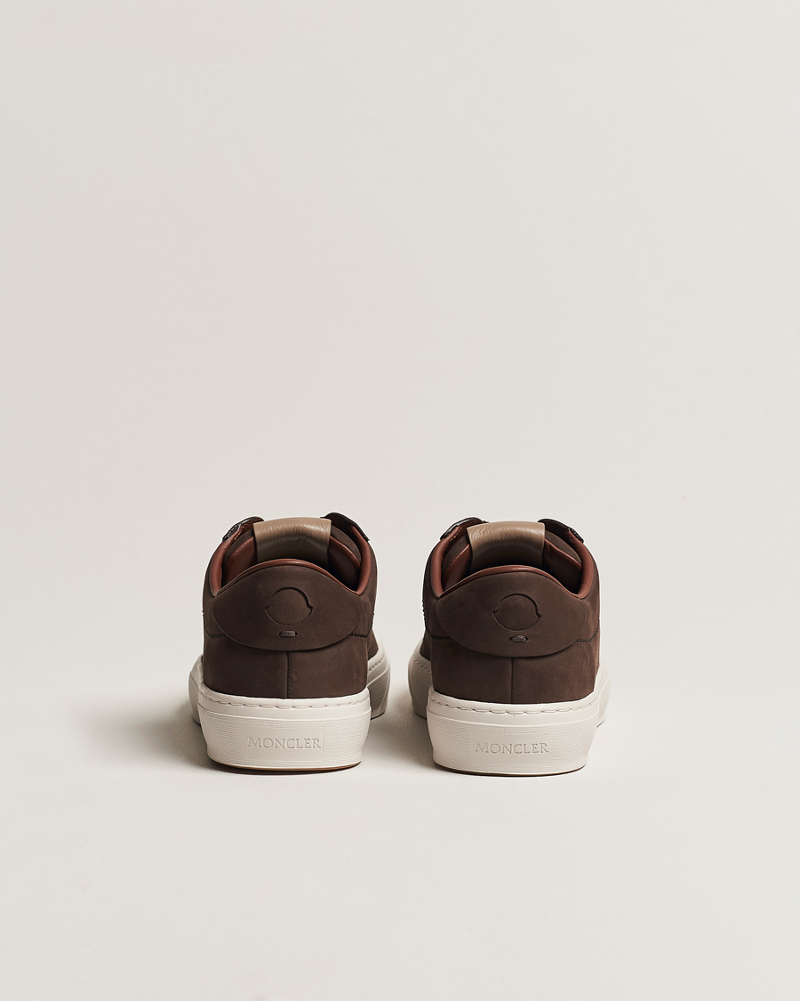 Herre | Moncler Monclub Low Sneakers Dark Brown | Moncler | Monclub Low Sneakers Dark Brown