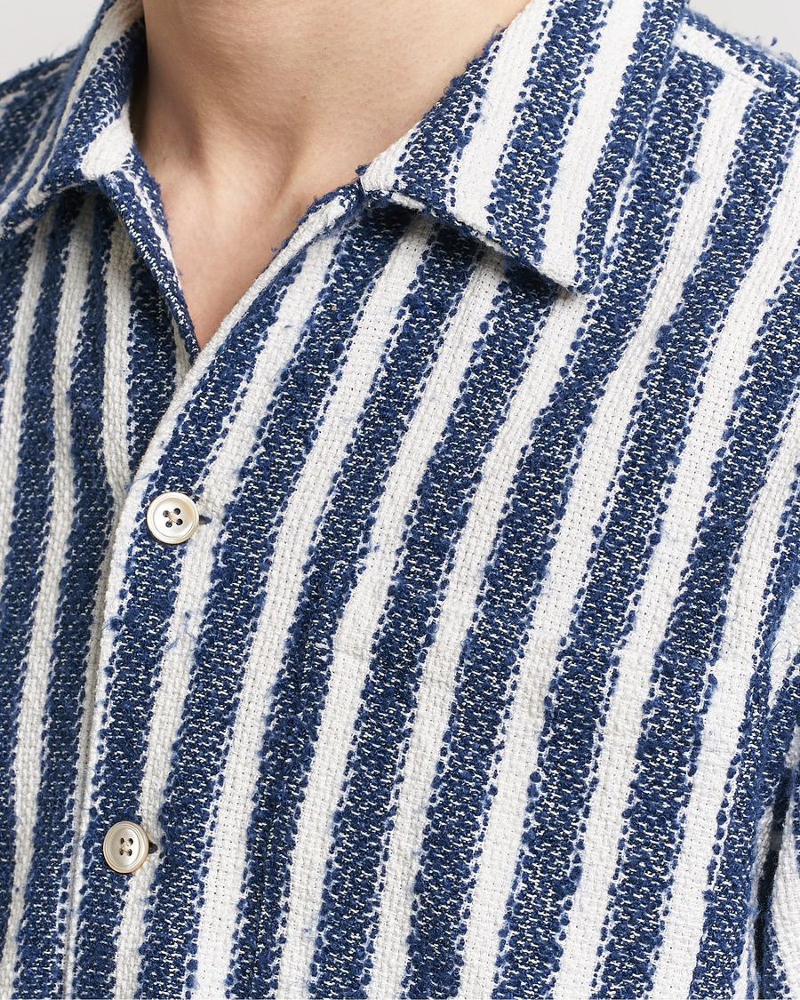 Herre | Skjorter | Sunflower | Spacey Shirt Navy Stripe
