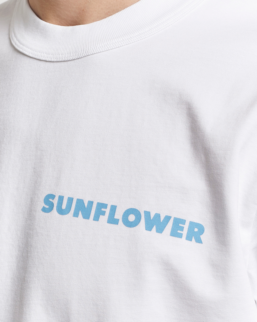 Herre | T-Shirts | Sunflower | Master Logo T-Shirt White