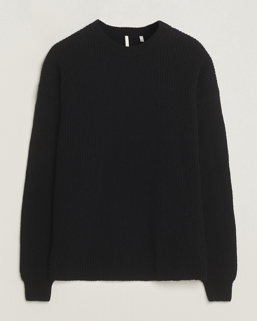 Herre | Gensere | Sunflower | Air Rib Knit Black