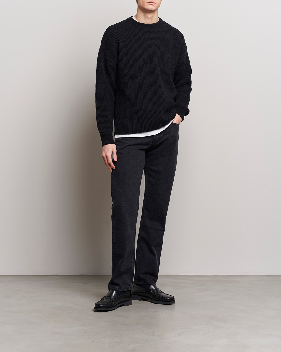 Herre | Gensere | Sunflower | Air Rib Knit Black