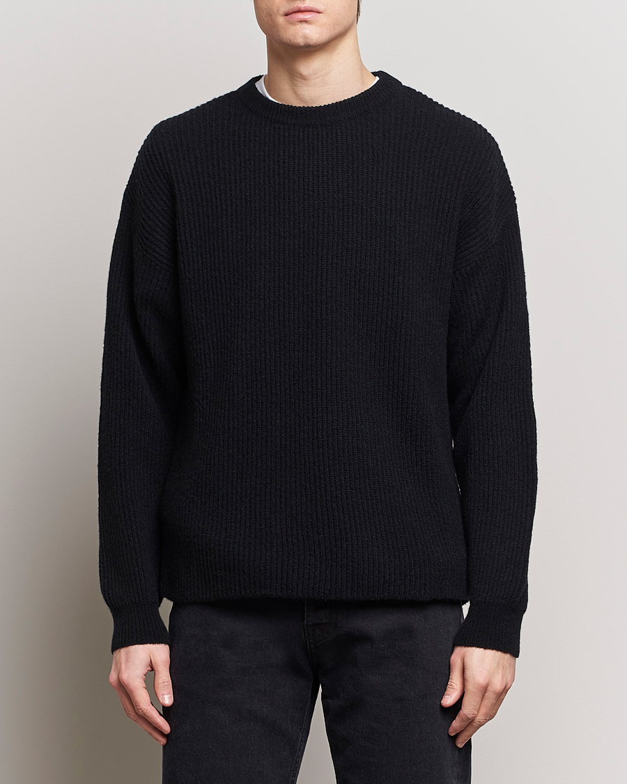 Herre | Gensere | Sunflower | Air Rib Knit Black