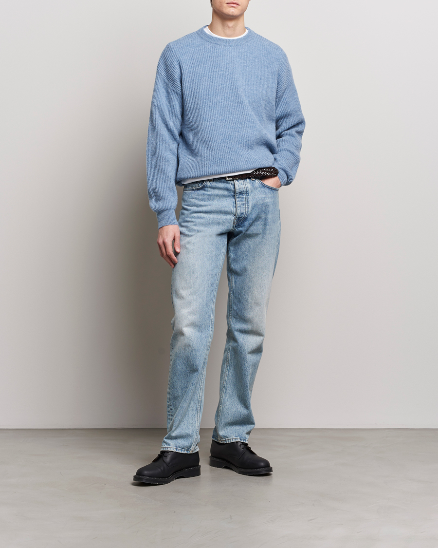 Herre | Gensere | Sunflower | Air Rib Knit Blue