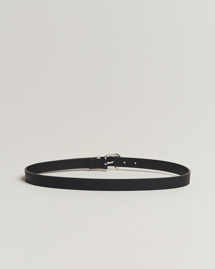 Herre | Skandinaviske spesialister | Sunflower | Simple Belt 2,5 cm Black