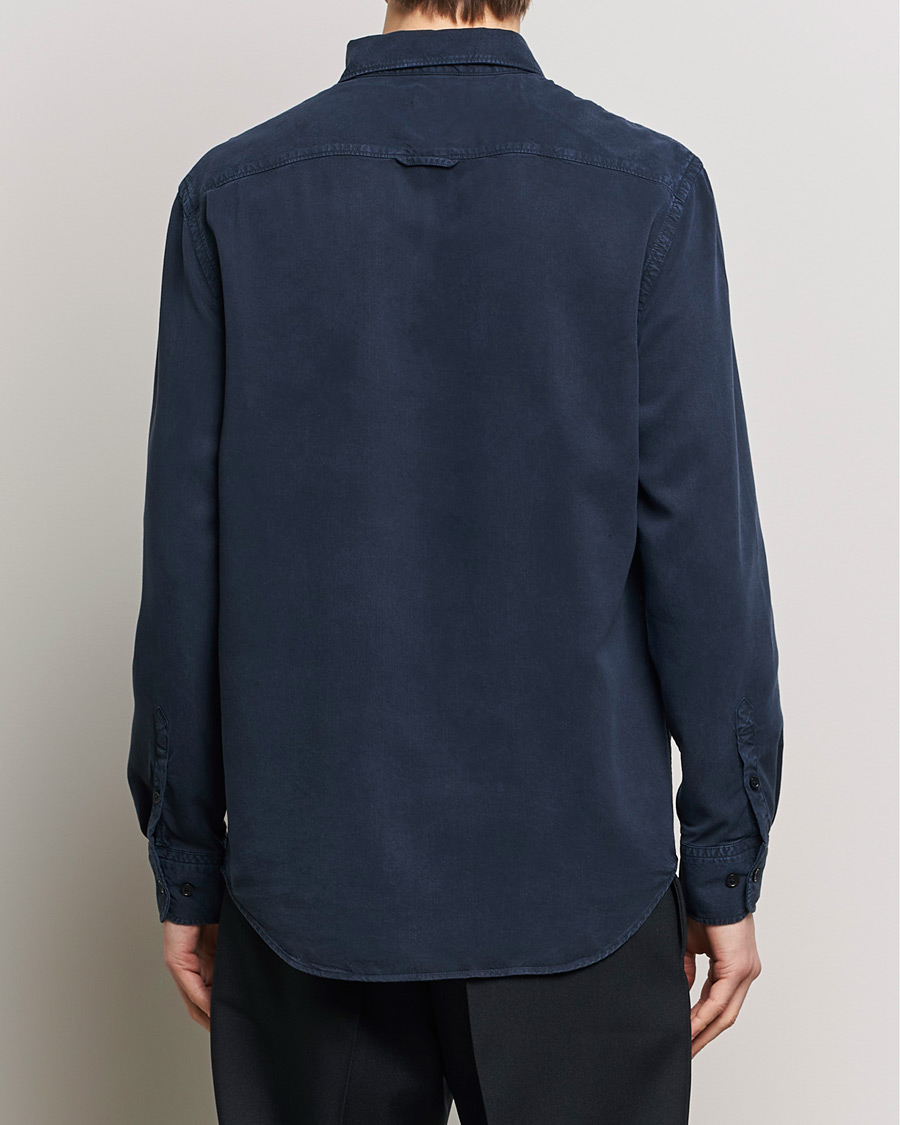 Herre | Skjorter | Filippa K | Zachary Lyocell Shirt Navy