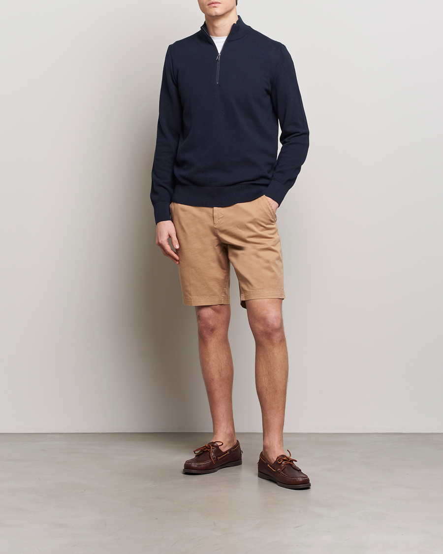 Herre | Shorts | BOSS BLACK | Slice Cotton Shorts Medium Beige