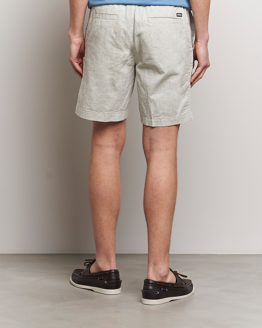 Herre | Shorts | BOSS BLACK | Kane Drawstring Shorts Open Green