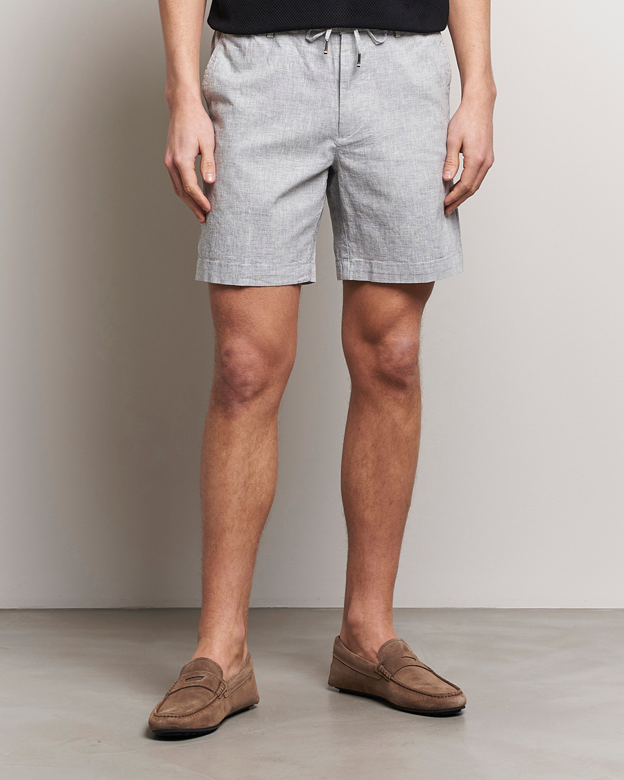 Herre |  | BOSS BLACK | Kane Drawstring Shorts Light Blue