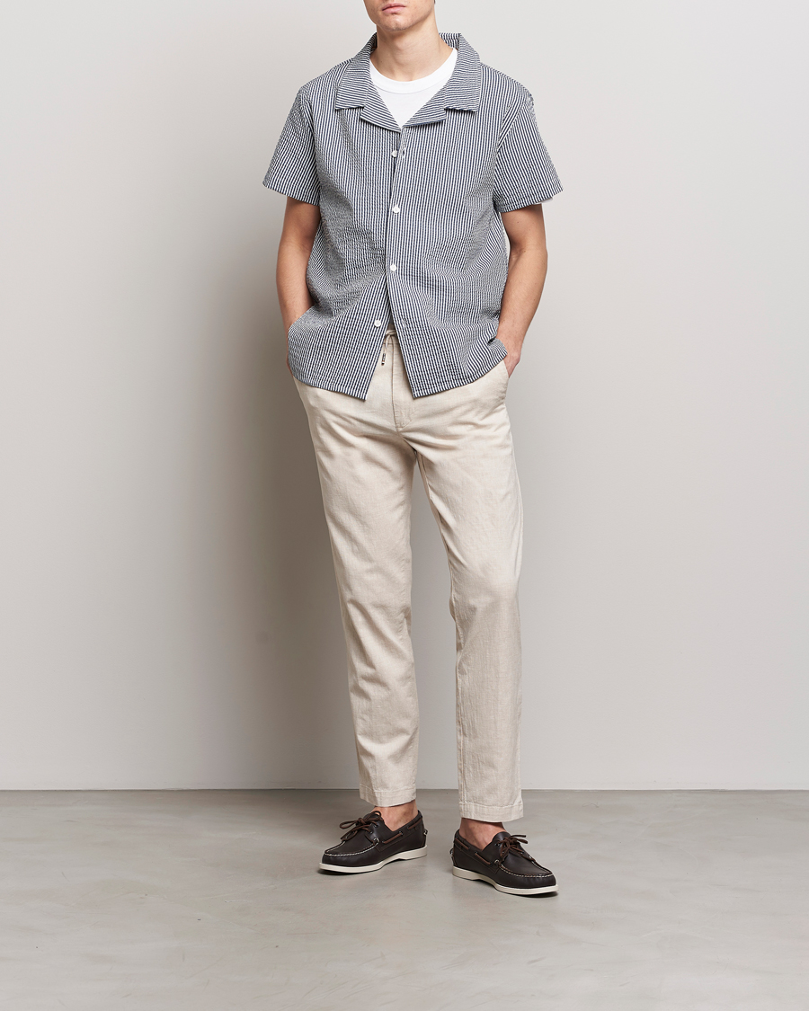 Herre | Bukser | BOSS BLACK | Kane Drawstring Pants Light Beige