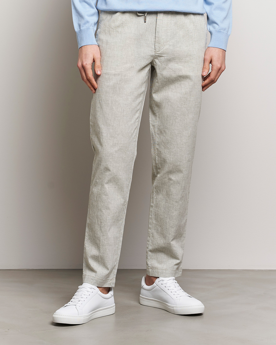 Herre |  | BOSS BLACK | Kane Drawstring Pants Open Green