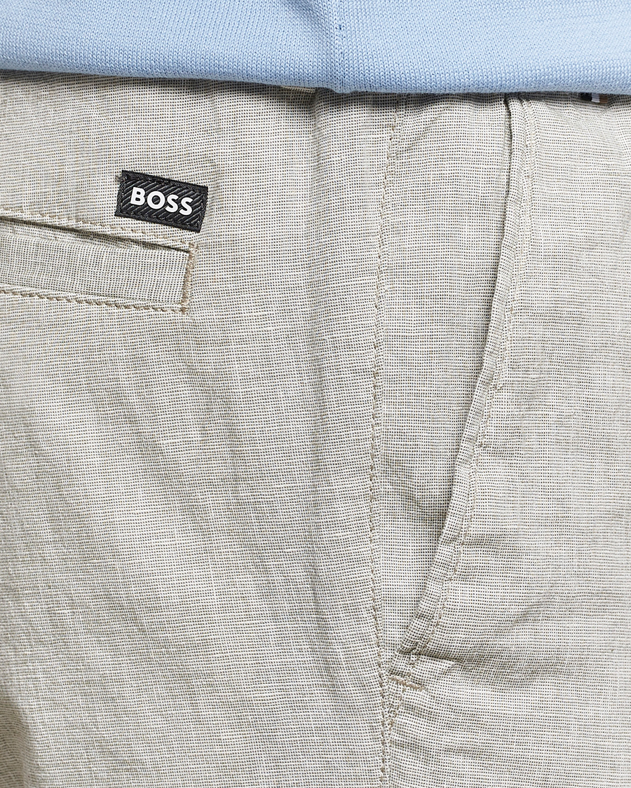 Herre | Bukser | BOSS BLACK | Kane Drawstring Pants Open Green