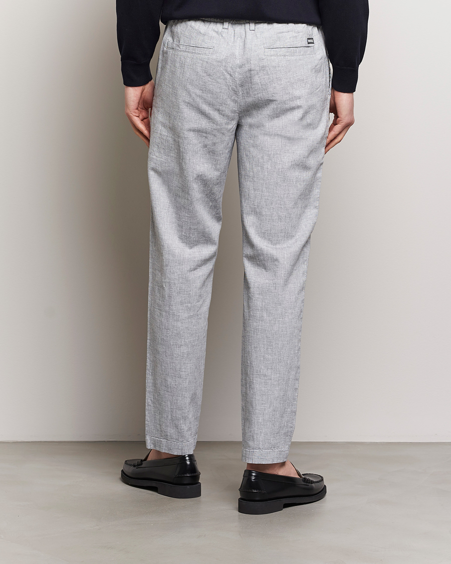 Herre | Bukser | BOSS BLACK | Kane Drawstring Pants Light Blue