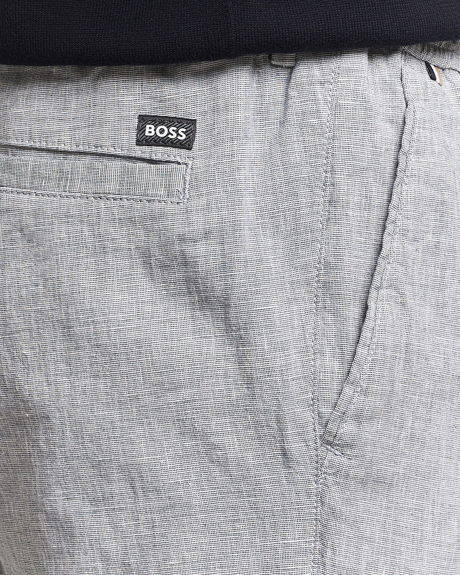 Herre | Bukser | BOSS BLACK | Kane Drawstring Pants Light Blue