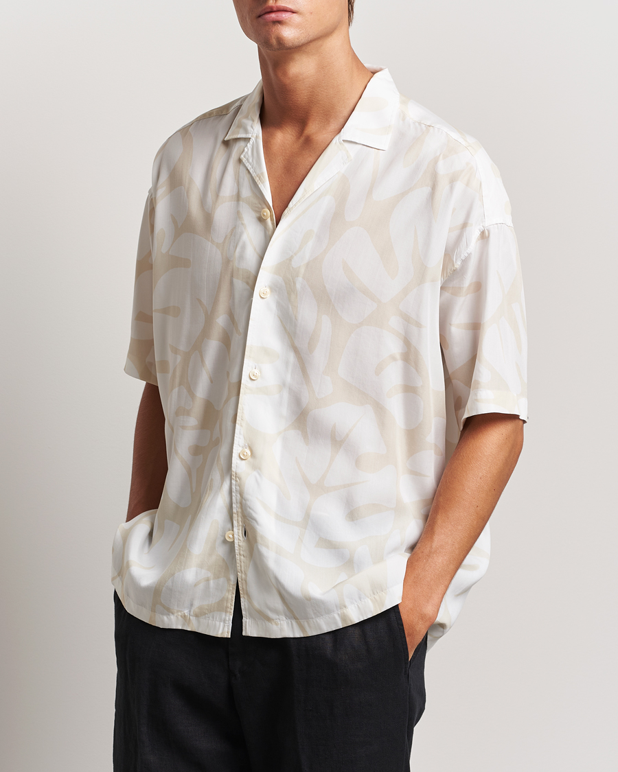 Herre | Skjorter | BOSS BLACK | Drew Short Sleeve Shirt Open White