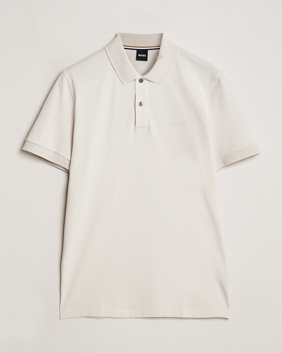 Herre | Pikéer | BOSS BLACK | Pallas Polo Open White