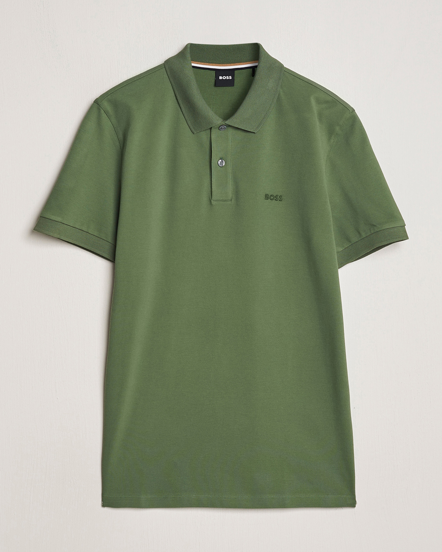 Herre | Pikéer | BOSS BLACK | Pallas Polo Open Green