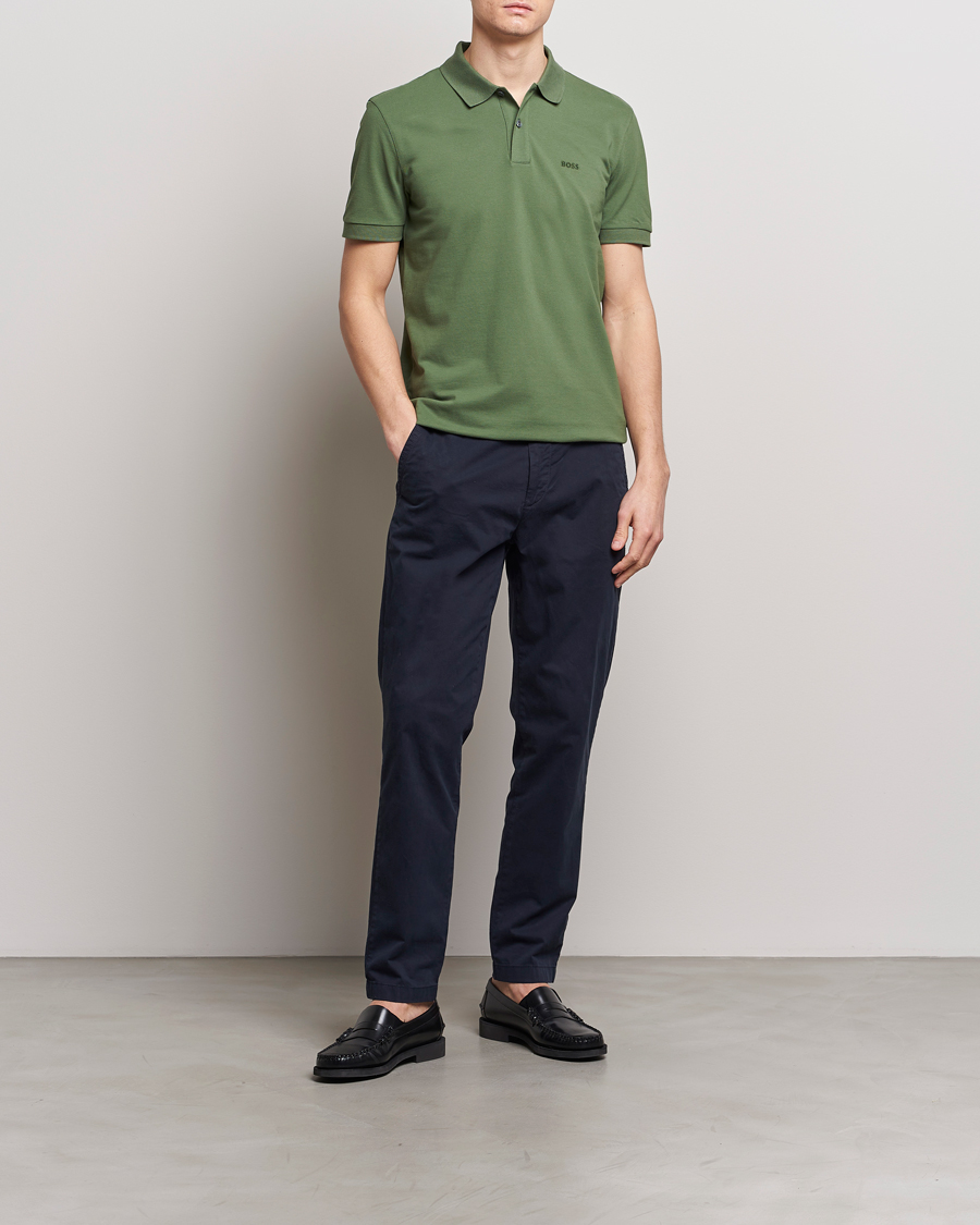 Herre | Pikéer | BOSS BLACK | Pallas Polo Open Green