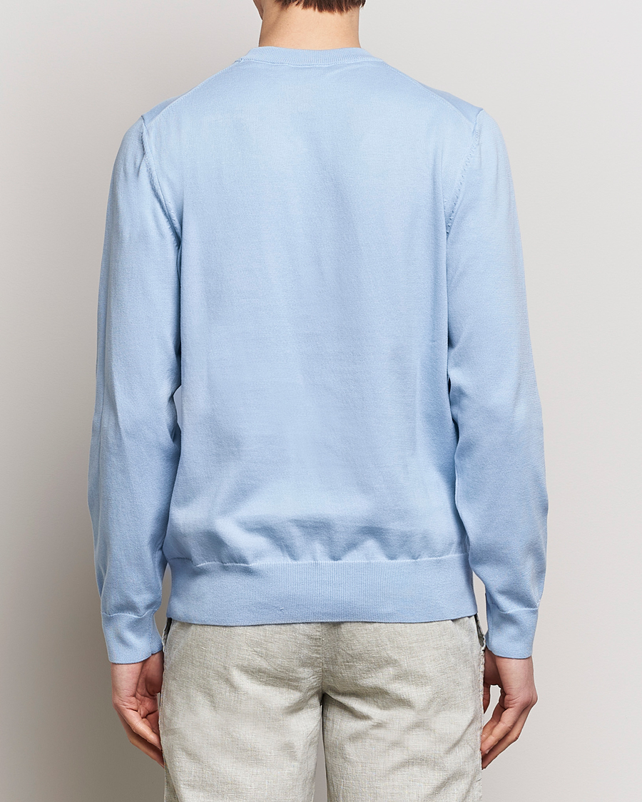 Herre | Gensere | BOSS BLACK | Pacas Crew Neck Pullover Light Blue
