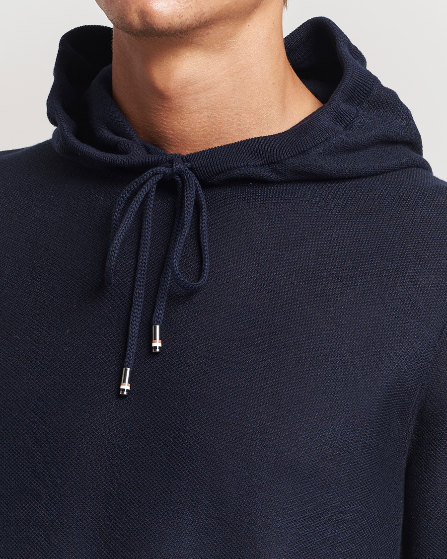 Herre | Gensere | BOSS BLACK | Trapani Hoodie Dark Blue