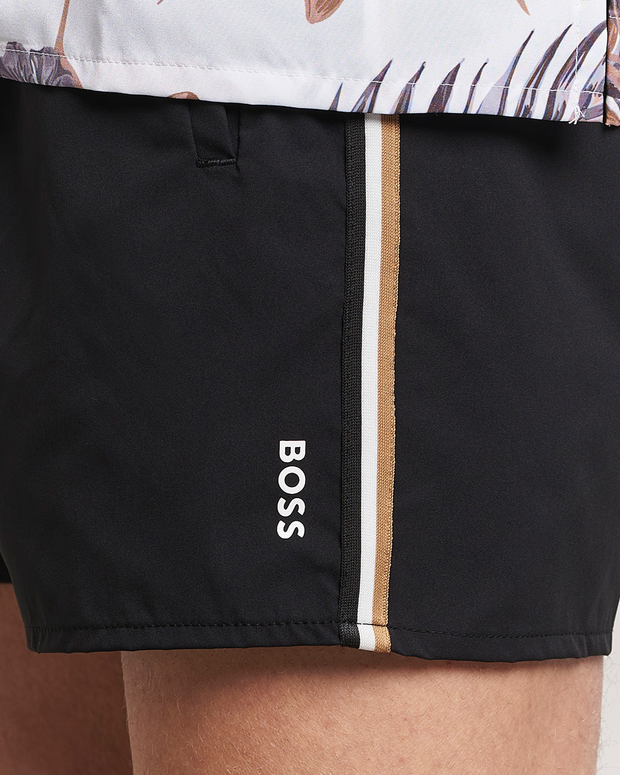 Herre | Badeshorts | BOSS BLACK | Iconic Swimshorts Black