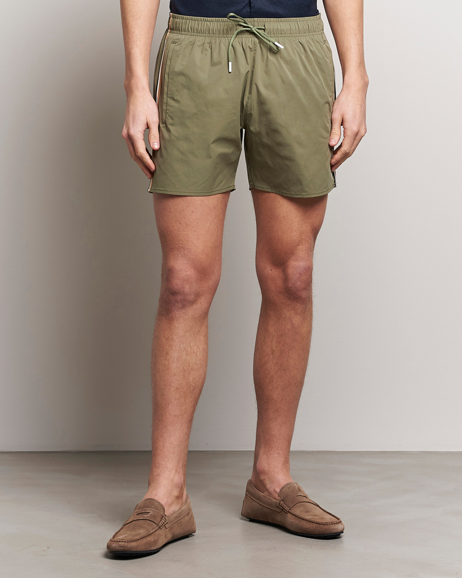 Herre | Avdelinger | BOSS BLACK | Iconic Swimshorts Green