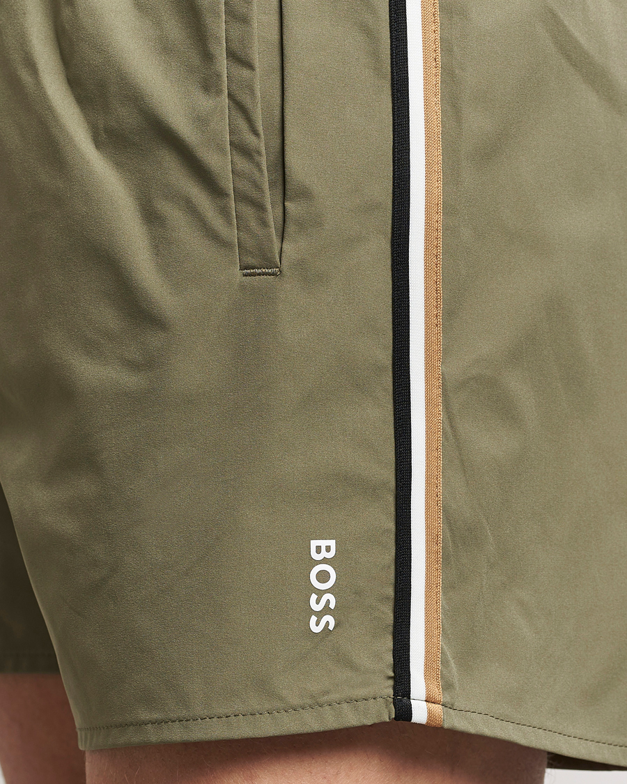Herre | Badeshorts | BOSS BLACK | Iconic Swimshorts Green