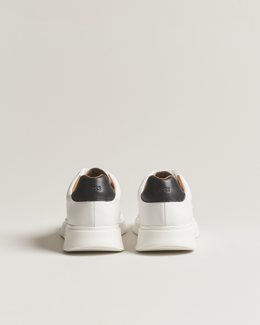 Herre | BOSS BLACK Bolton Leather Sneaker Natural | BOSS BLACK | Bolton Leather Sneaker Natural