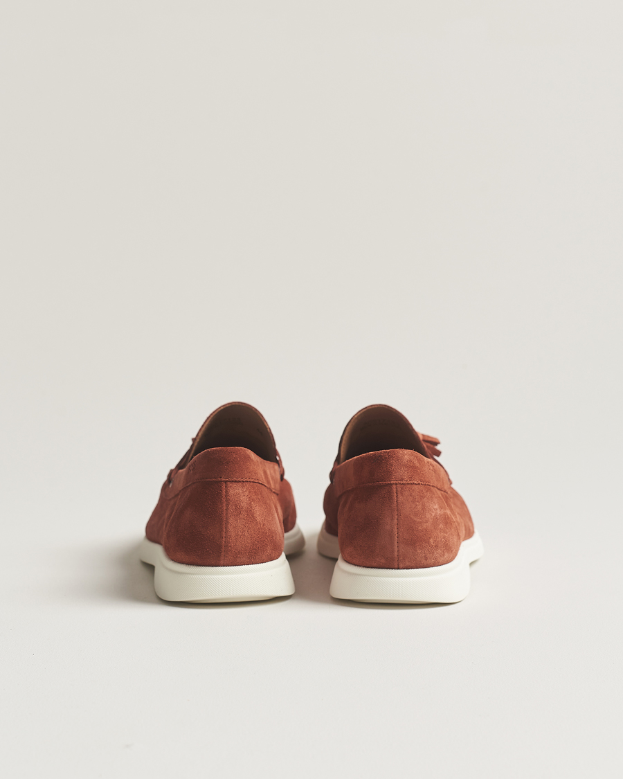 Herre | BOSS BLACK Sienne Tassle Loafer Suede Open Brown | BOSS BLACK | Sienne Tassle Loafer Suede Open Brown