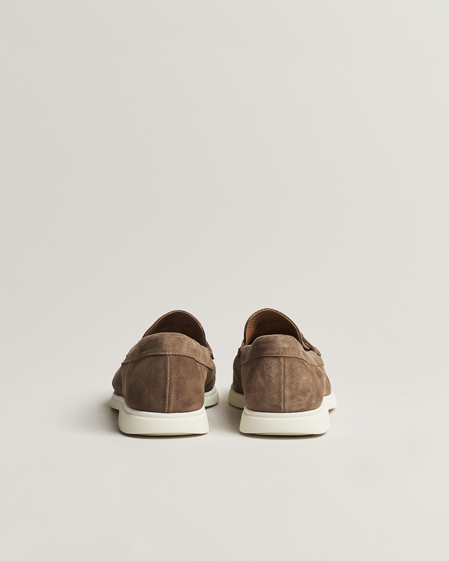 Herre | BOSS BLACK Sienne Tassle Loafer Suede Medium Beige | BOSS BLACK | Sienne Tassle Loafer Suede Medium Beige