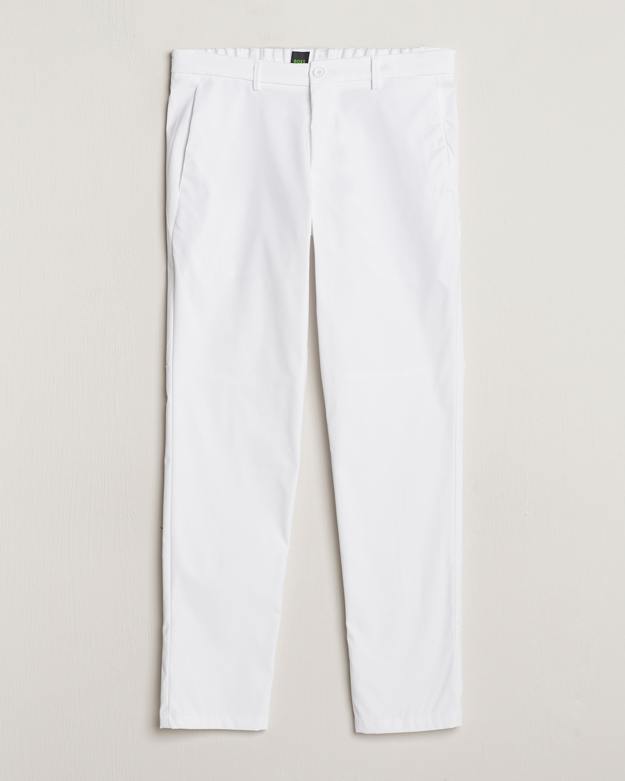 Herre | Nytt i butikken | BOSS GREEN | Phoenix Golf Trousers White