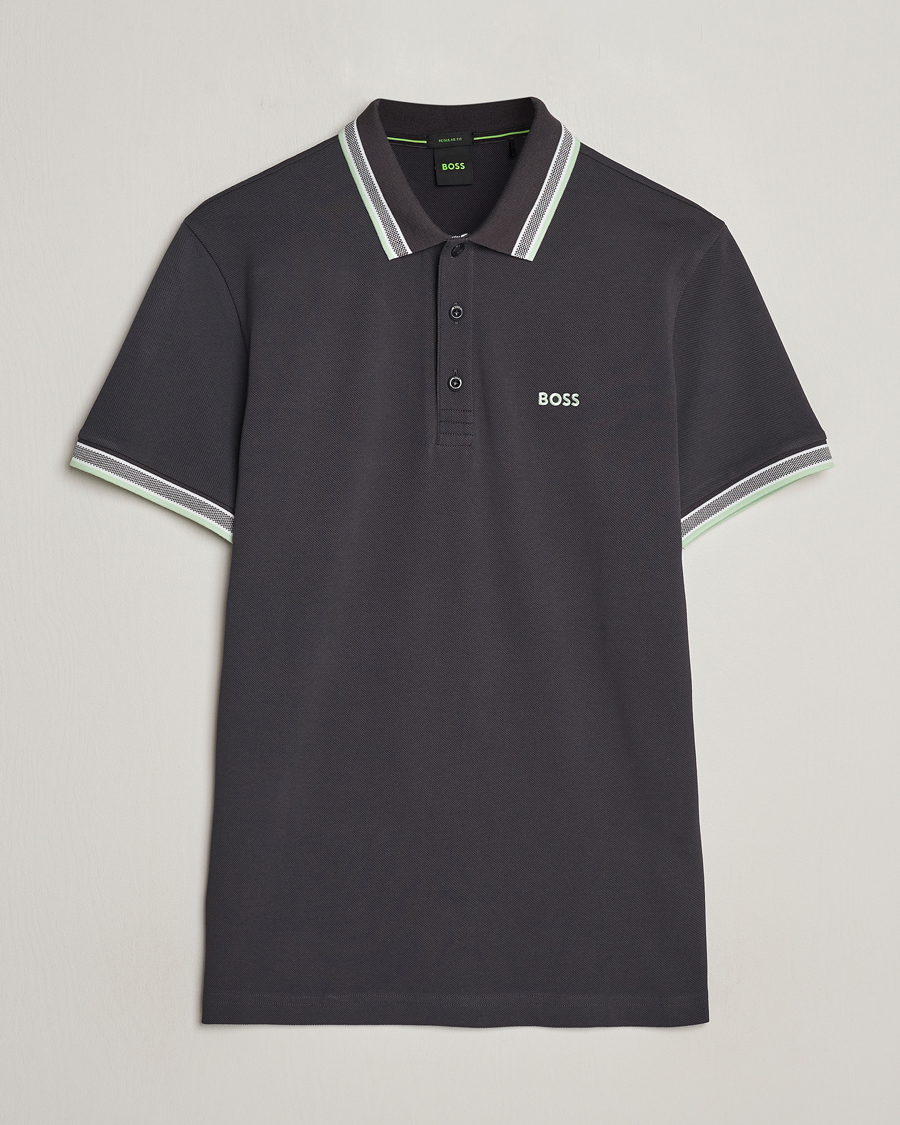 Herre | Pikéer | BOSS GREEN | Paddy Jersey Polo Charcoal