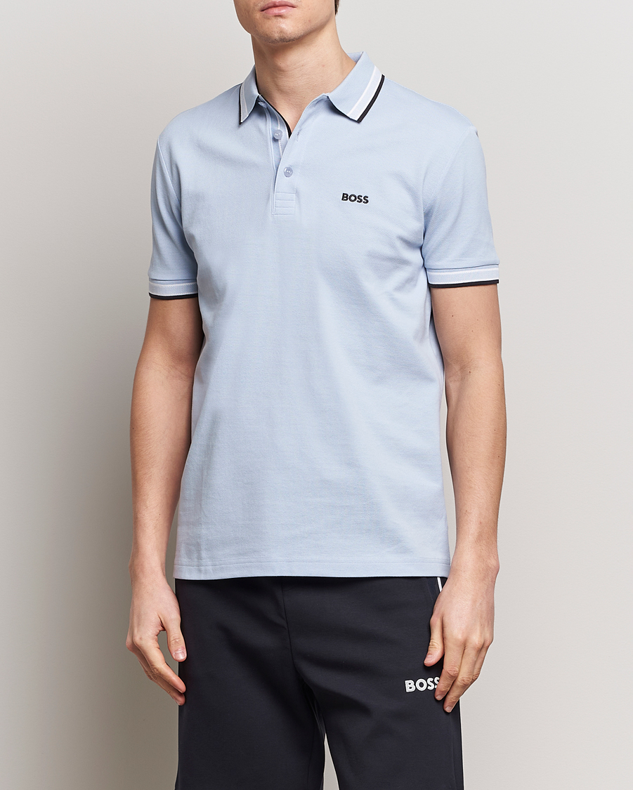 Herr |  | BOSS GREEN | Paddy Jersey Polo Light Blue